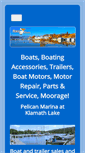 Mobile Screenshot of pelicanmarinaoregon.com